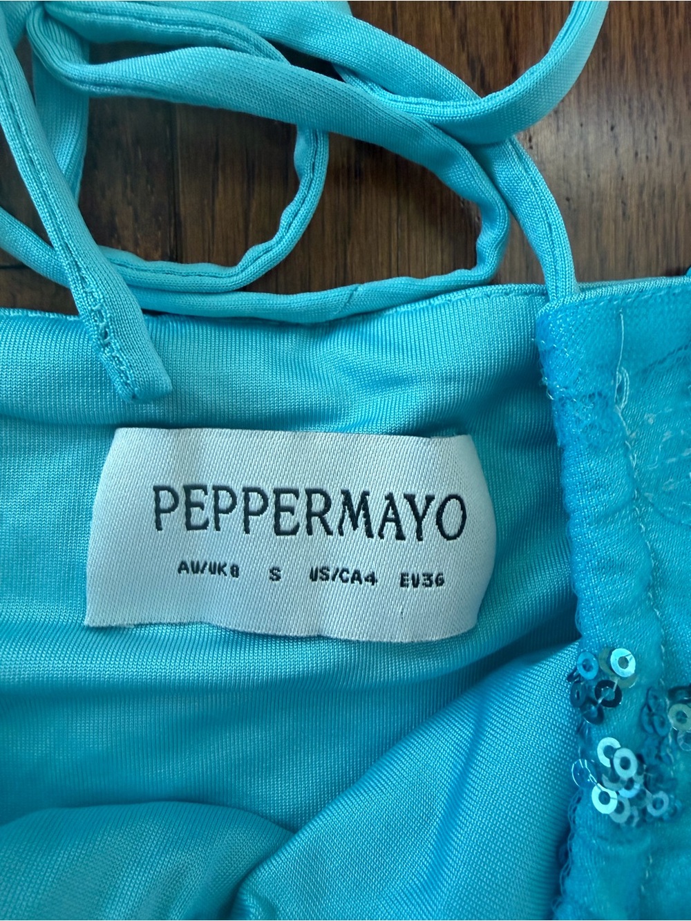Peppermayo Bebe beaded mini dress - Picture 6 of 8